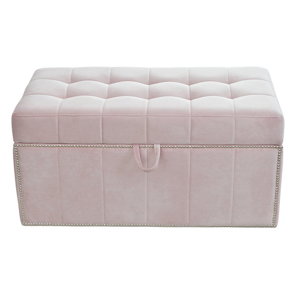 Hocker Fußhocker Ottoman Sitzhocker Sitzpouf Wohnzimmer Designer Kufer