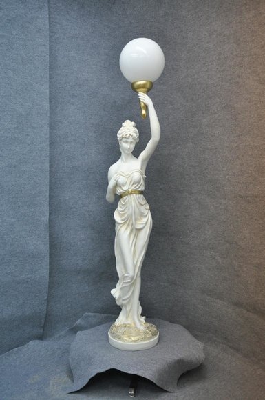 XXL Design Steh Leuchte Stand Leuchten 153cm Lampe Skulptur Figur Figuren