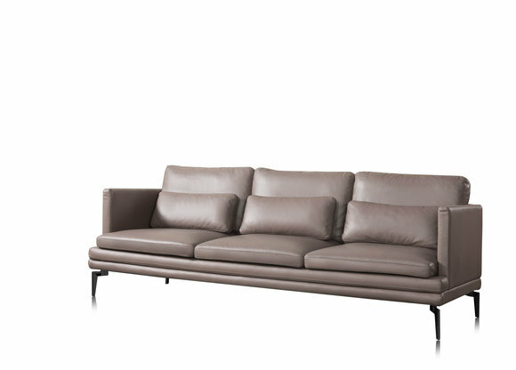 Sofa Dreisitzer Couch Polster Design Sitz Zimmer Möbel Moderne Leder 3er