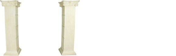 Regal Glas Vitrine Römische Säulen Regale Vitrinen XXL 210cm Säule