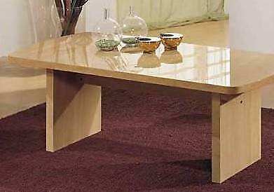 Edler Couchtisch Holz Tisch Holz Tische Wohnzimmer Sofa Buche Made in Italy