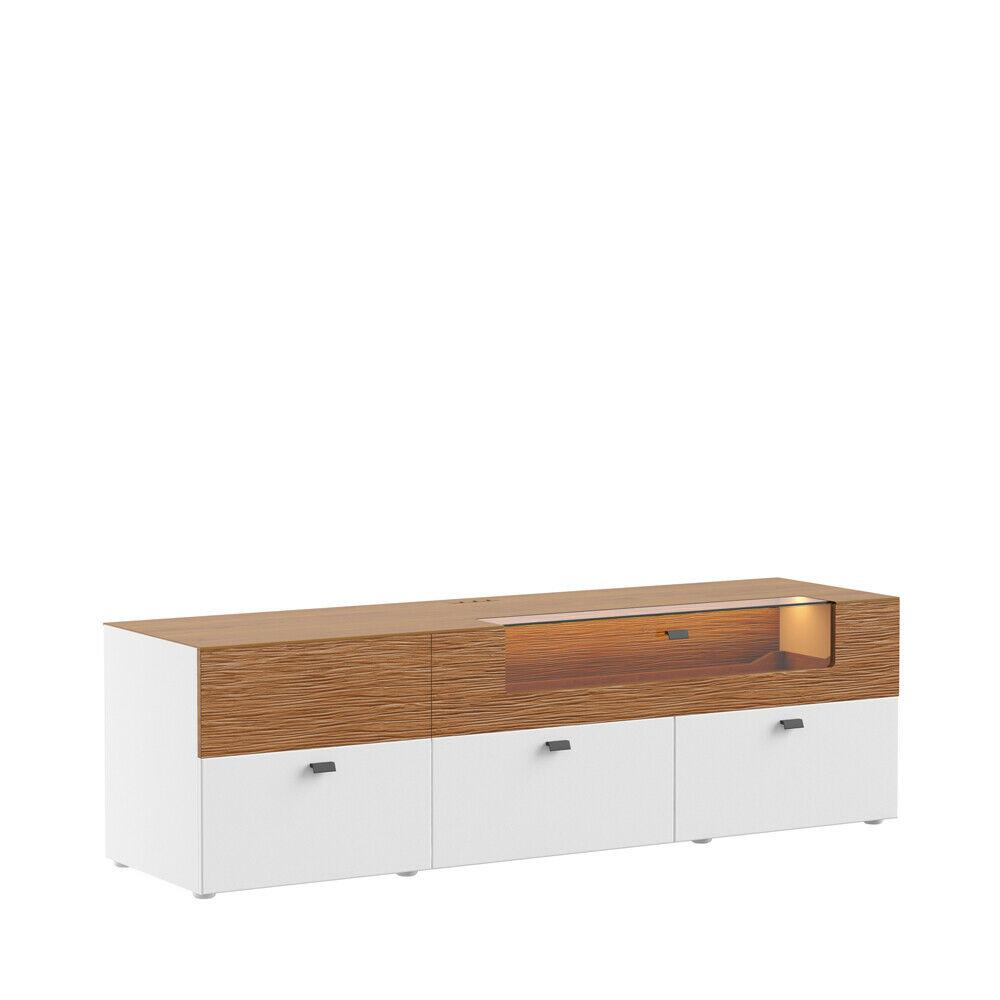 Sideboard TV Lowboard RTV XXL Schrank Tisch Wohnzimmer Holz Klassisch