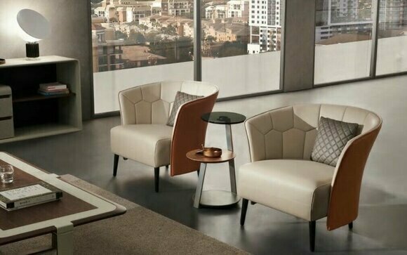 Sessel Club Lounge Designer Stuhl Polster Sofa 1 Sitzer Relax Fernseh