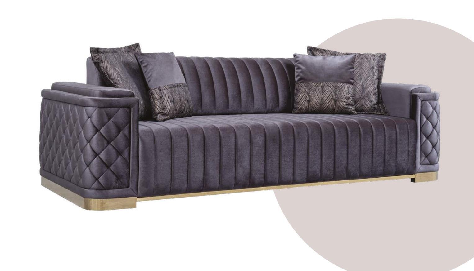 Luxus Couch xxl Sofa big Couchen 246cm Samt Design Möbel Sofas Stoff