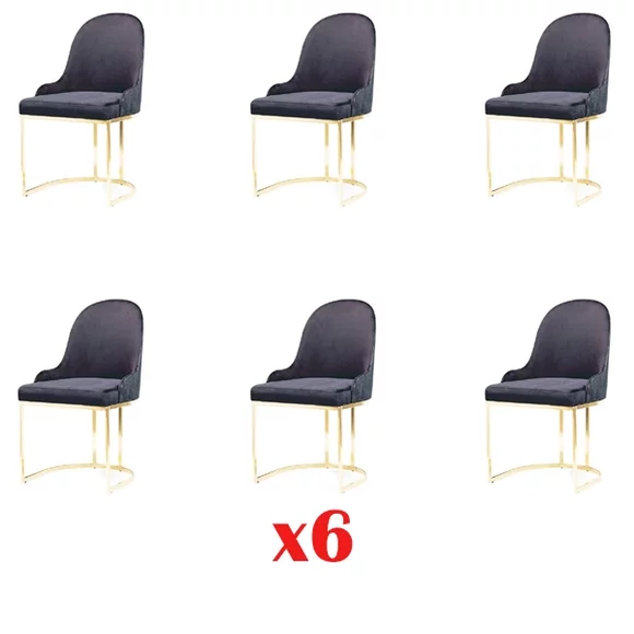 Küche Ess Gruppe Set Stuhl Garnitur Sitz Polster Holz 6x Stühle Neu