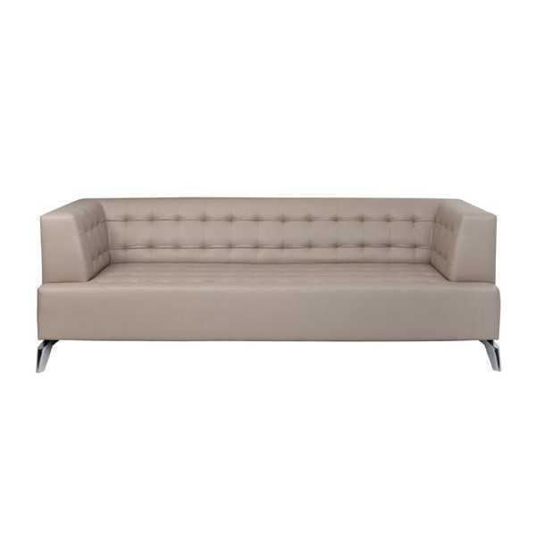 Büroeinrichtung Sofa Couch 2 Sitzer Arbeitszimmer Polstersofa Kunstleder Möbel