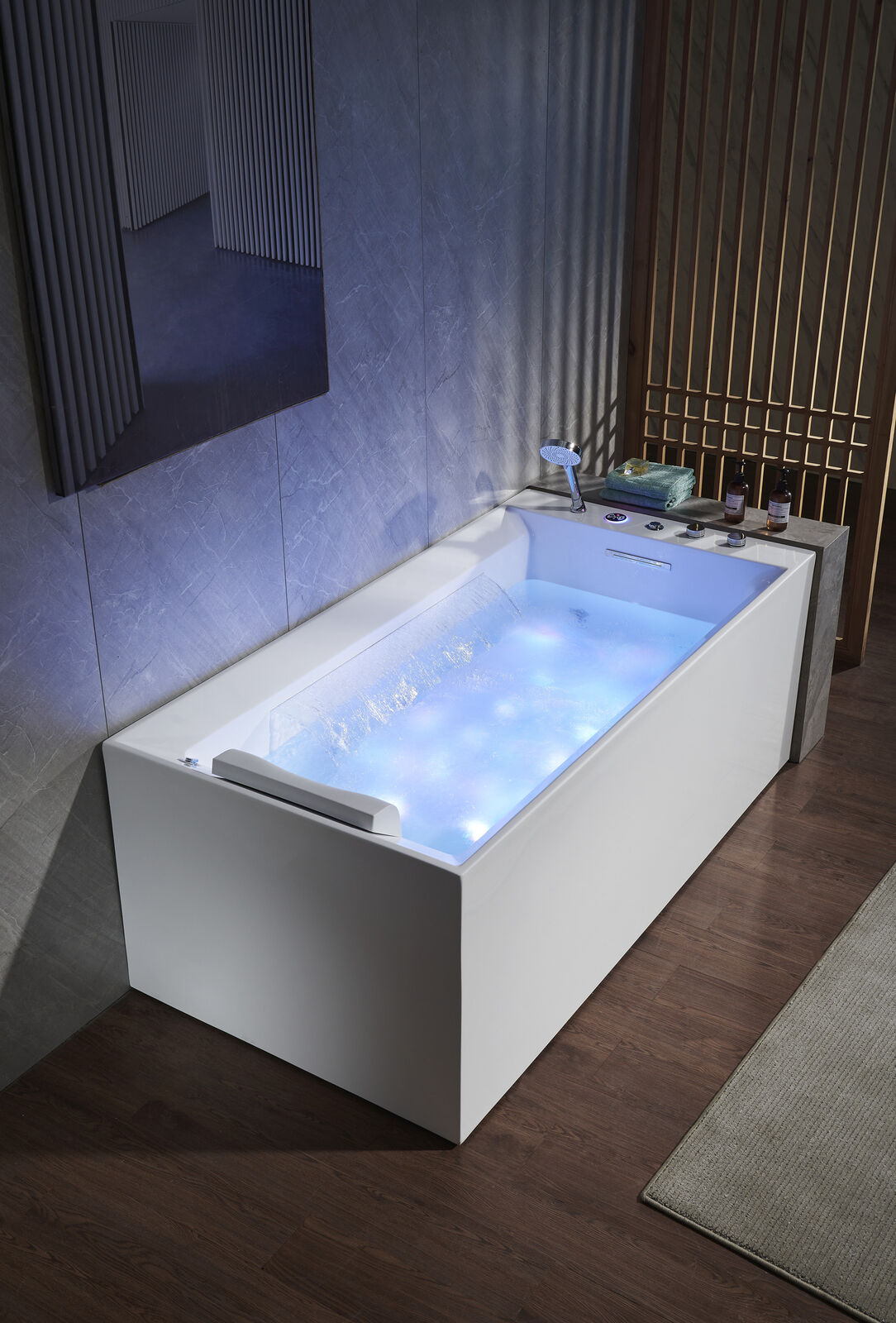 Design Badewanne Sprudel Whirlpool Wanne Luxus Wanne Wellness