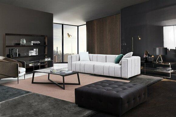 Designer Möbel Sofa Coch 3 Sitzer Polster Sofas Wohnzimmer Couchen Dreisitzer