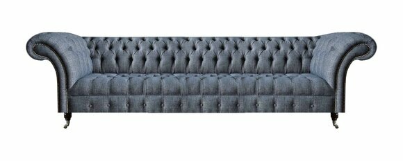 Chesterfield Wohnzimmer Sofas Exklusiver Viersitzer Sitzmöbel Couchen