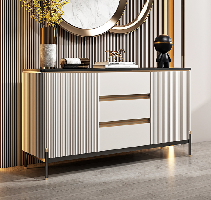 Kommode Weiß Sideboard Holz Schrank Möbel Einrichtung Anrichte Luxus Sofort