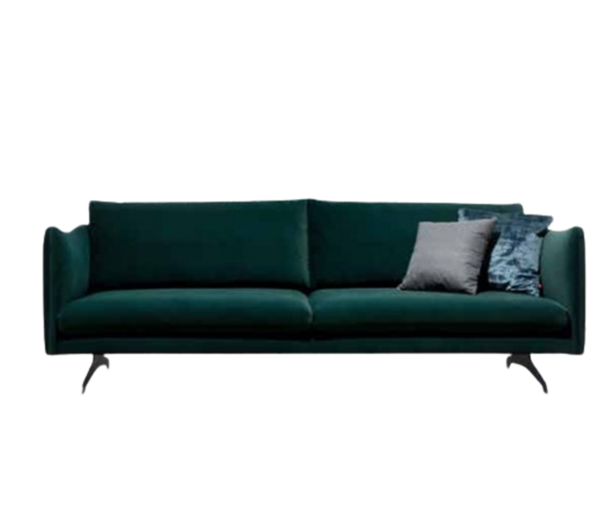 Design Wohnzimmer Luxus Sofa 3 Sitzer Chesterfield Sofa Grün Textil Sofort