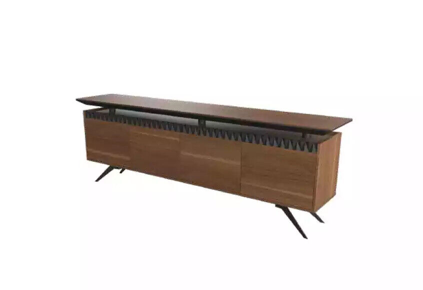 Sideboard Schrank Anrichte Büromöbel Büro Einrichtung Braun Neu Holz