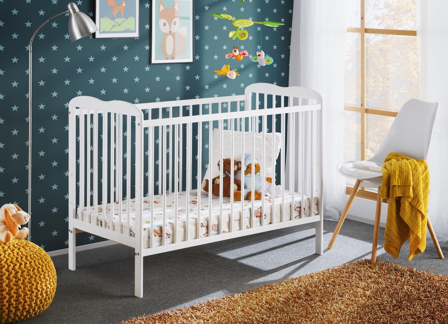 Babybett Schlafzimmer Einrichtung Betten Möbel Kinderzimmer Designer Modern