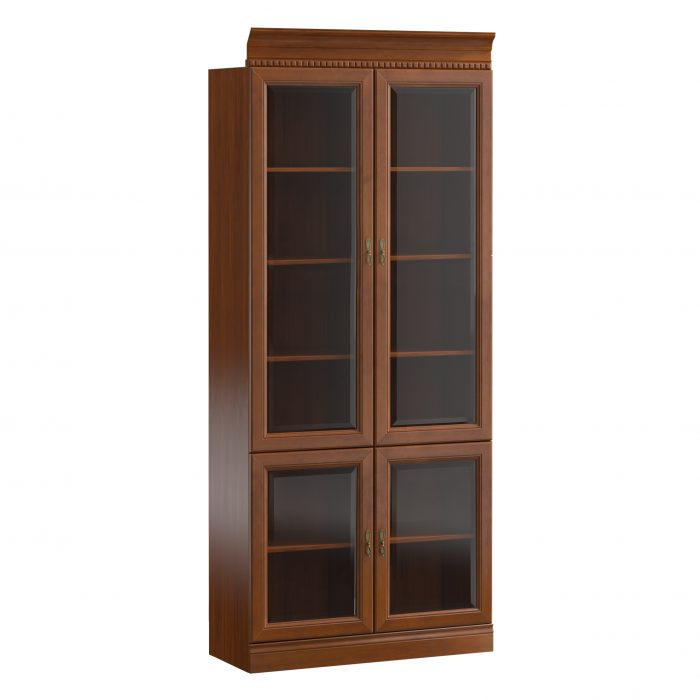 Klassische Schränke Vitrine Vitrinenschrank Glas Schrank Bücherregal Regal