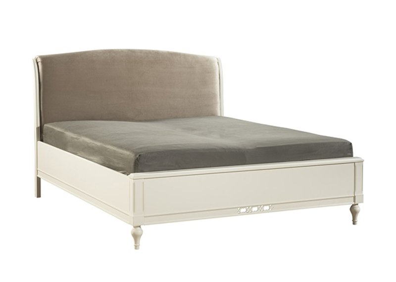 Designer Bett Betten Ehebett Doppelbett Polsterbett Lederbett - Model FL-B2