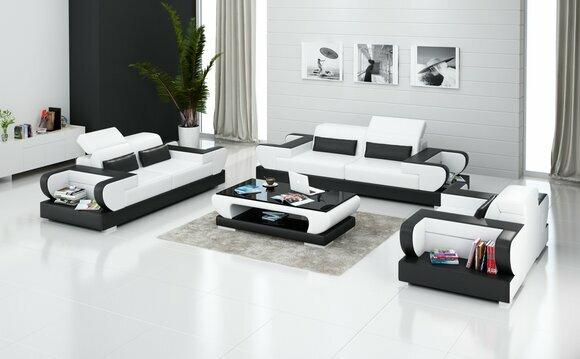 Sofagarnitur 3+2+1 Sitzer Set Design Sofa Polster Couchen Couch Modern Luxus