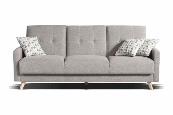 Sofa 3 Sitzer Design Polster Modern Textil Stoff Sofas Dreisitzer Sofort