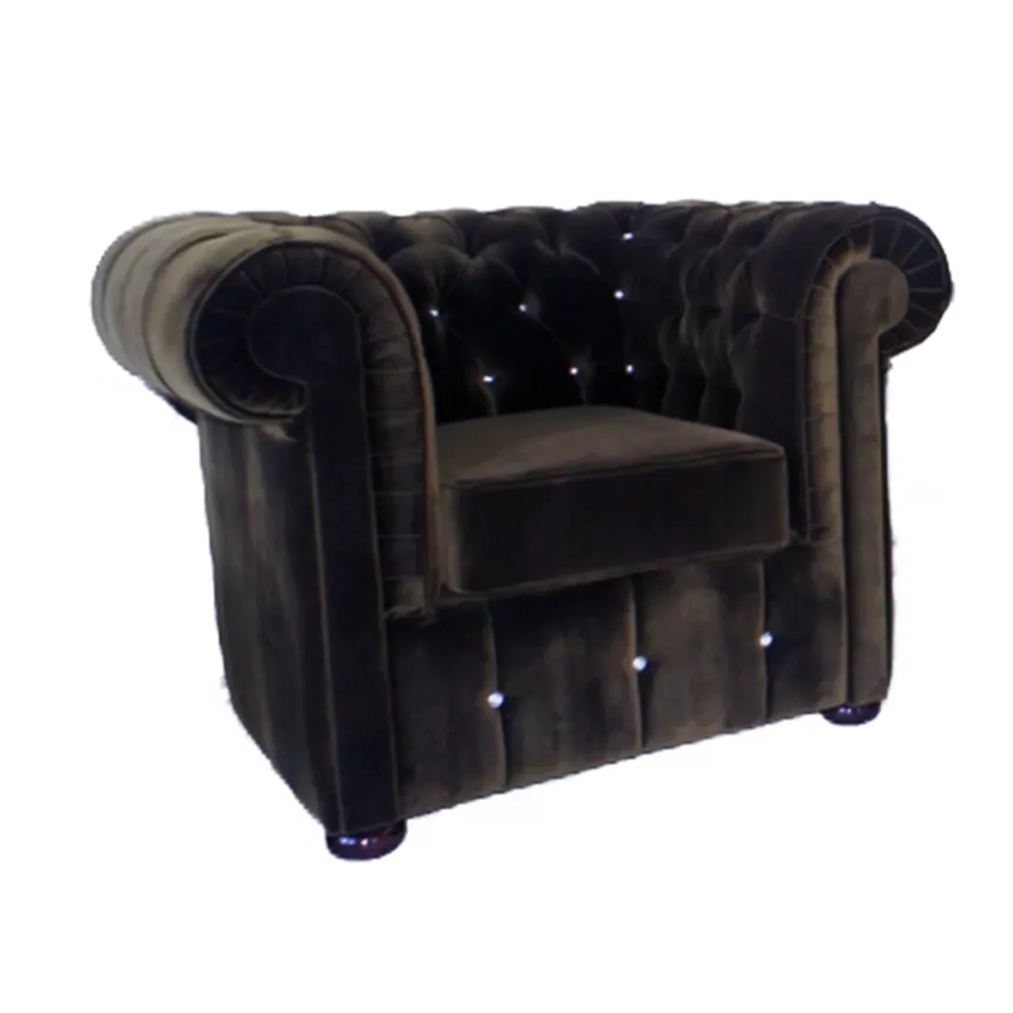 Eleganter Chesterfield 1-Sitzer Sessel – Eleganz Klassisches Design Sofort