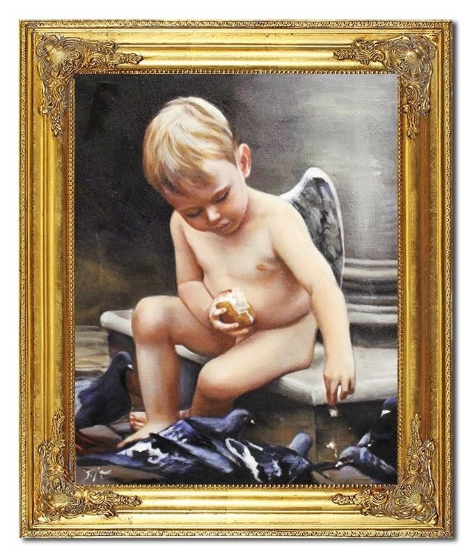 Kunstdruck Bild Gemälde Bild Kinder Engel 96647