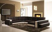 Design Ecken Big Polster Eck Sofa Couch Leder Sofas Garnitur XXL