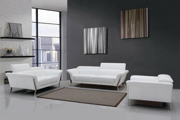 3 Sitzer (ohne 2+1) Sofa Couch Polster XXL Big Sofas Leder Sitz Design