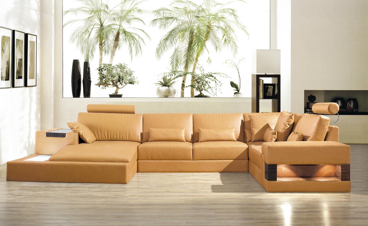 Big xxl ledersofa sofa Couch polster eck lounge garnitur u form wohnlandschaft