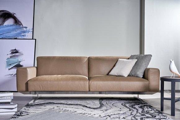 Dreisitzer Couch Polster Design Sofa Moderne 3er Sitz Sofas Zimmer Möbel