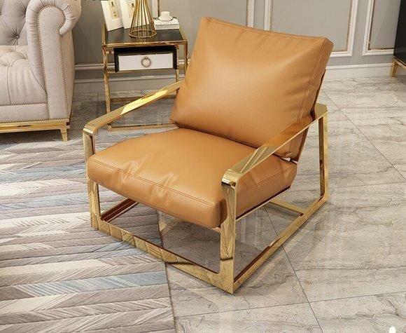 Sessel Design Polster Lounge Club Sitz Relax Luxus Zimmer Warte Neu