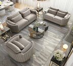 Chesrterfield Designer Couch Polster Sofa Garnitur 3+2+2 Sitz Couchen Neu
