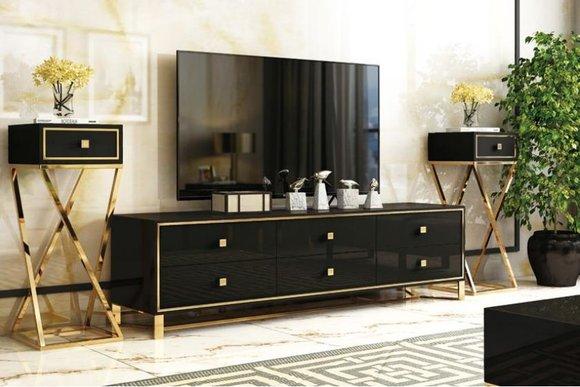 Sideboard rtv Kommode TV Schrank Lowboard TV Möbel Schränke Wohnzimmerschrank