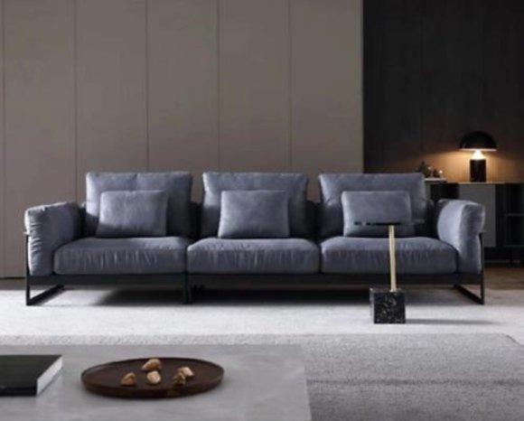 Design Sofa 3 Sitzer Wohnzimmer Couch Couchen Polster Sofas XXL