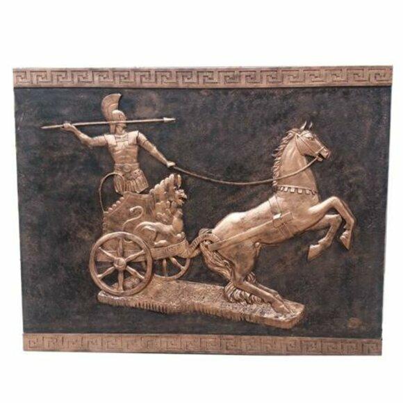 Bild Alexander der Große Relief Figur Statue Skulptur 184x143 Figuren Neu