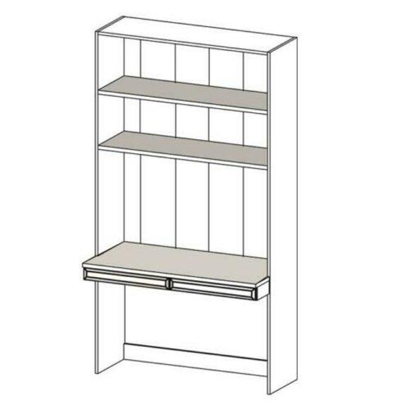 Büromöbel komplett Regal Schrank Schreibtisch Holz Schreibtische Computer