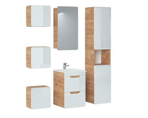 Design Badezimmer Möbel Gruppe Bad 6tlg. Set Garnitur Schrank