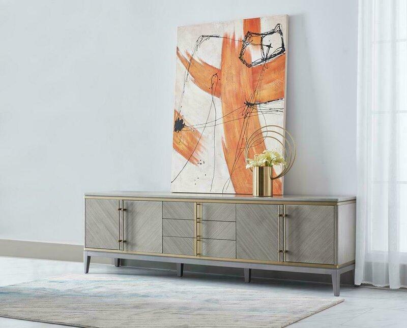 Luxus Sideboard tv Lowboard rtv xxl Schrank Tisch Wohnzimmer Holz rtv