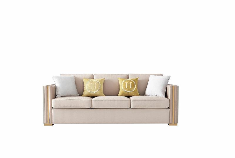 Dreisitzer Couch Polster Design Sofa Moderner 3er Sofas Zimmer Möbel