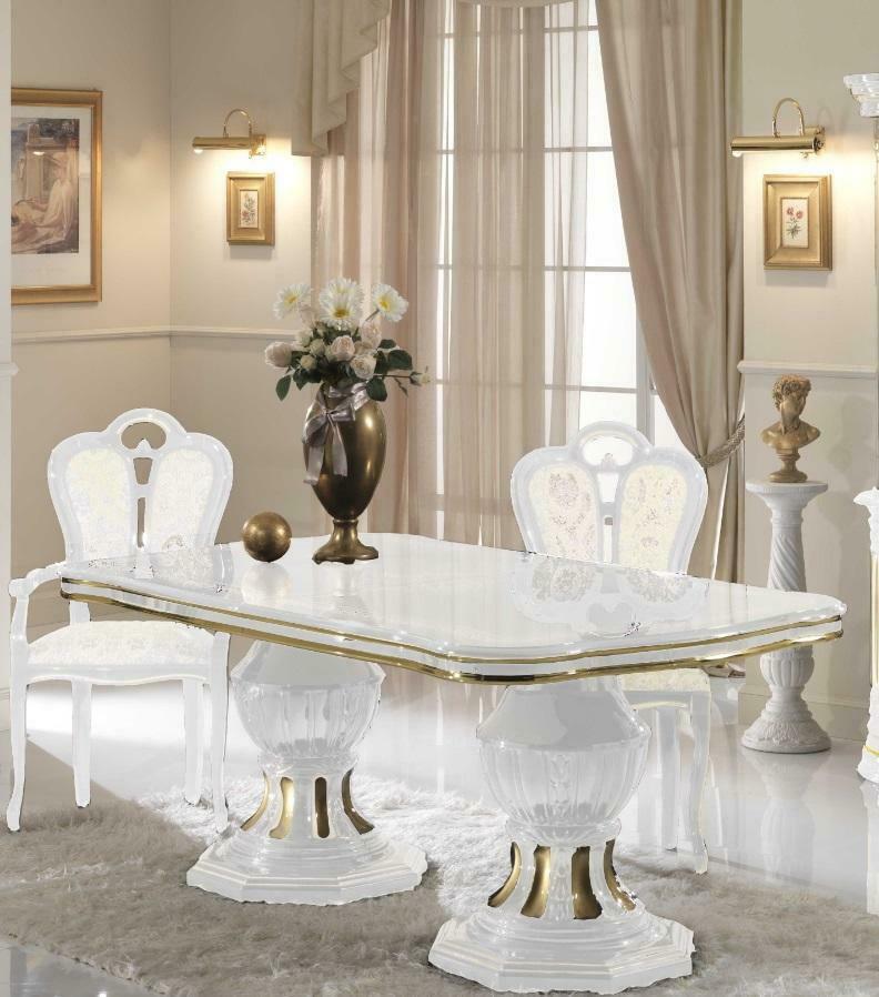 klassischer designer esstisch tisch wohnzimmer italienischer tische stil möbel