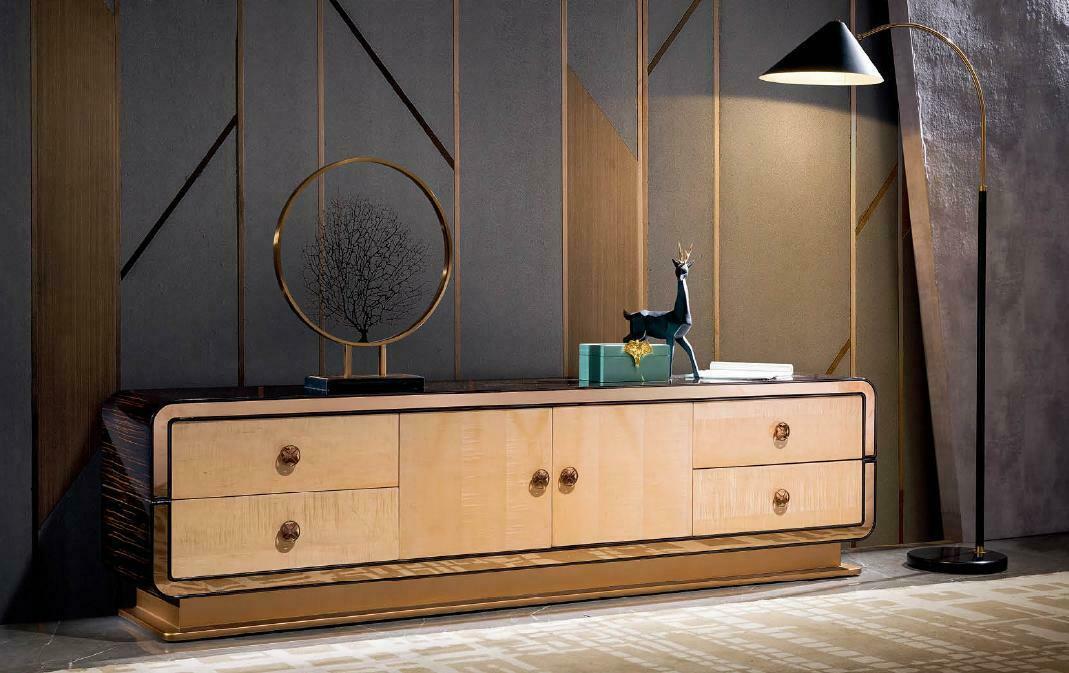 Design Kommode Schrank Sideboard Modern Stil Wohnzimmer Kommoden