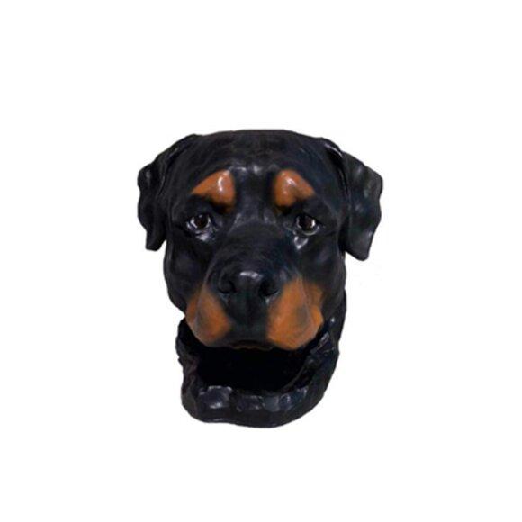 Rottweiler Hund Deko Figur Statue Skulptur 35 cm FIguren Statuen Skulpturen A184