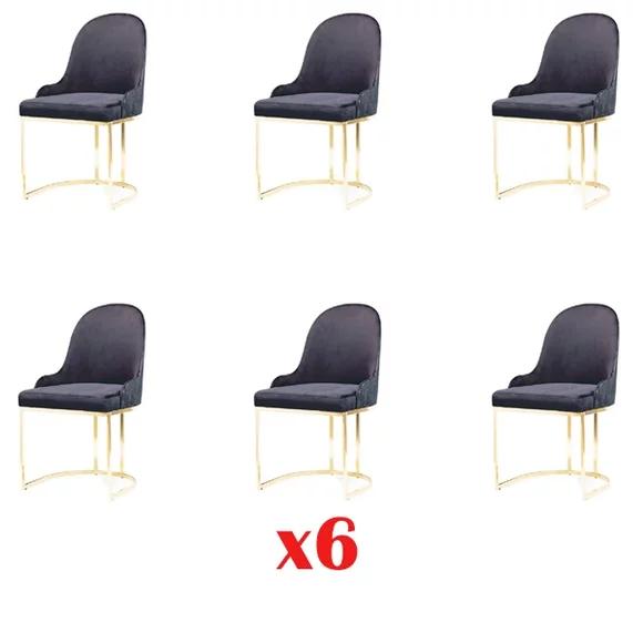 Küche Ess Gruppe Set Stuhl Garnitur Sitz Polster Holz 6x Stühle Neu