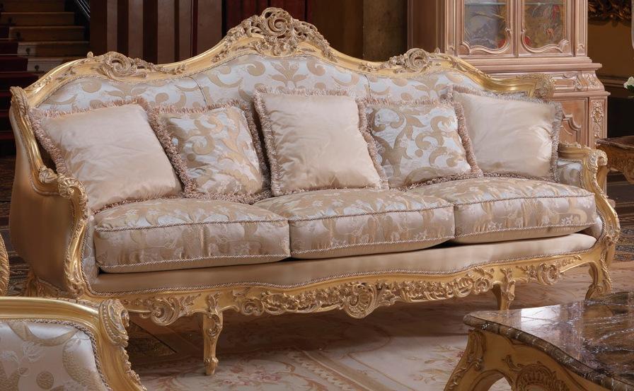 Klassisches Dreisitzer-Sofa, Sofapolsterung, braunes Sofa, Chesterfield, Möbel