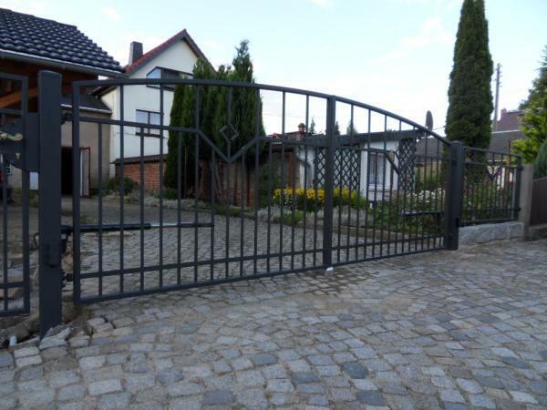 Garten Pforte Haus Tor Eingangs Tür Schmiedeeisen Maßanfertigung Eisen Tore M392