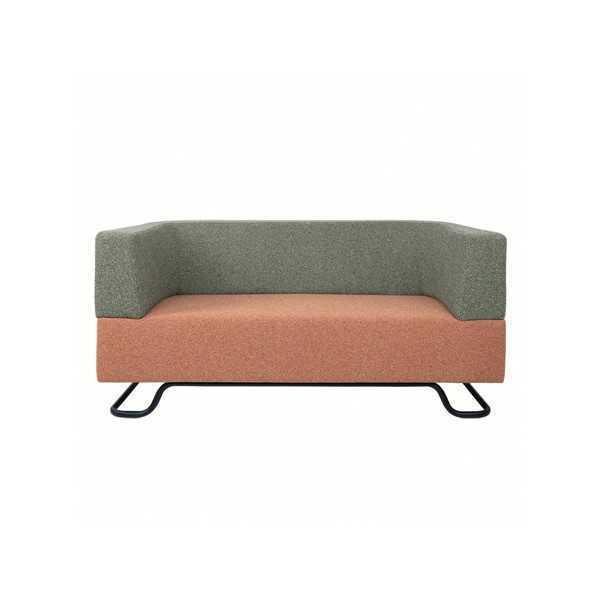 Moderner 2-Sitzer Wohnzimmer 2-er Polster Couch Wohnzimmer Luxus Couch