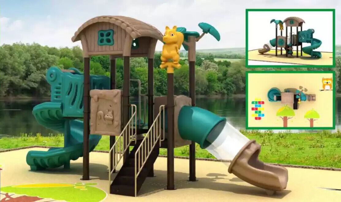 Garten Spielturm Kunststoffeturm Spielplatz Unterhaltung für Kinder