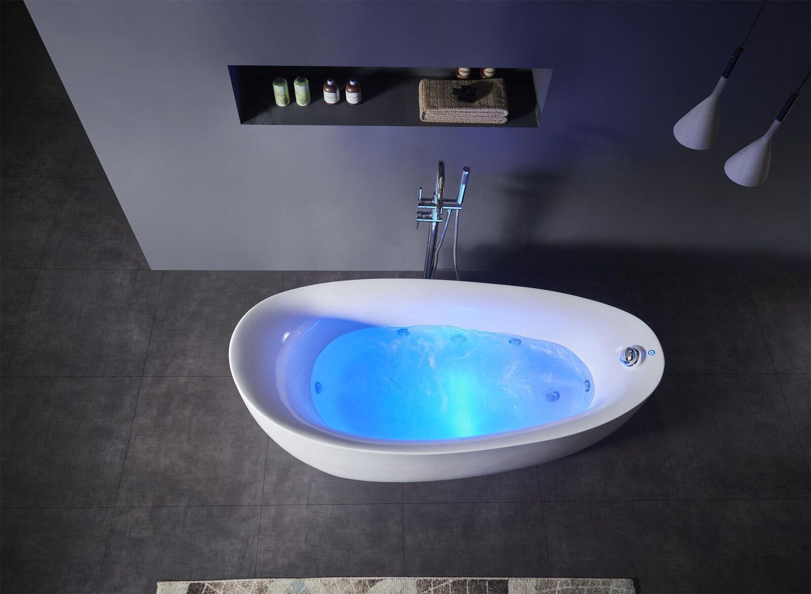 Indoor Whirlpool Badewanne Whirlwanne Home Eckbadewanne Spa Wanne