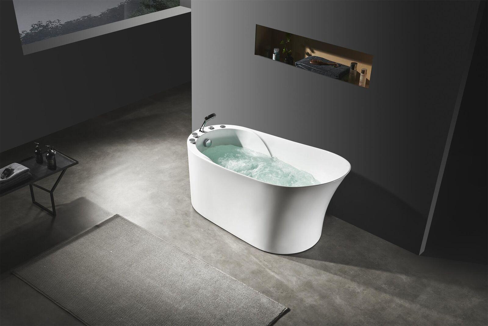 Whirlpool Oval Wanne Home Spa Indoor Badewanne Whirlwanne