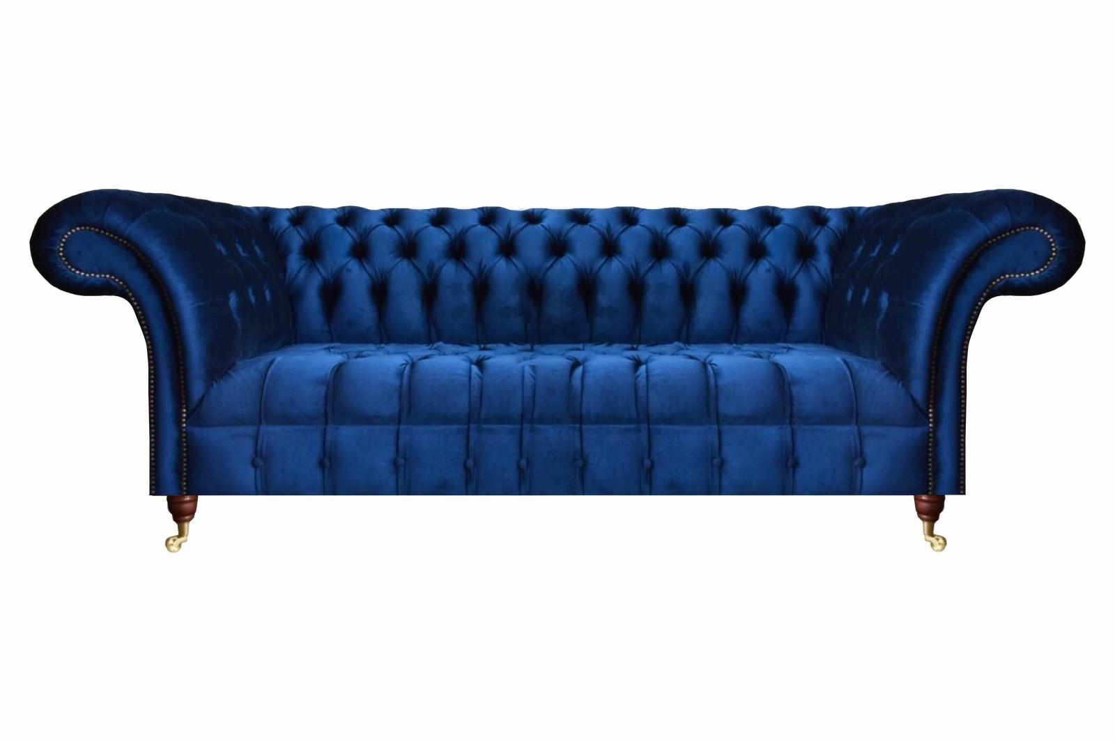 Neu Modern Zweisitzer Sofa Couch Wohnzimmer Chesterfield Polstermöbel