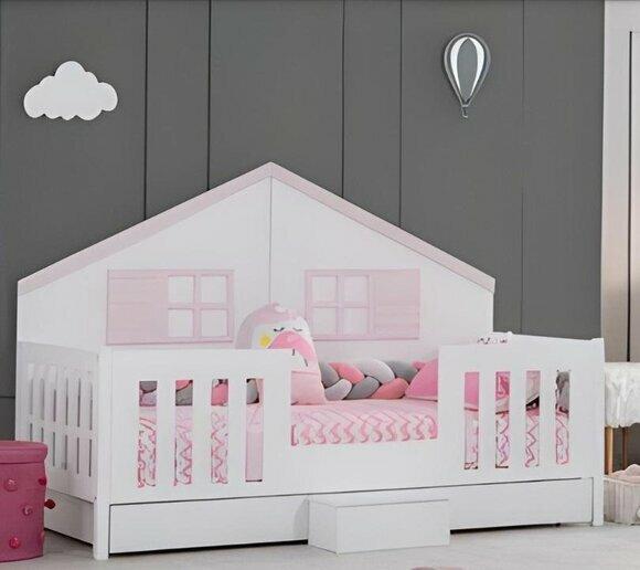 Mehrfarbig Einzelbett Designer Kinderzimmer Möbel Schlafzimmer Holzbett Neu