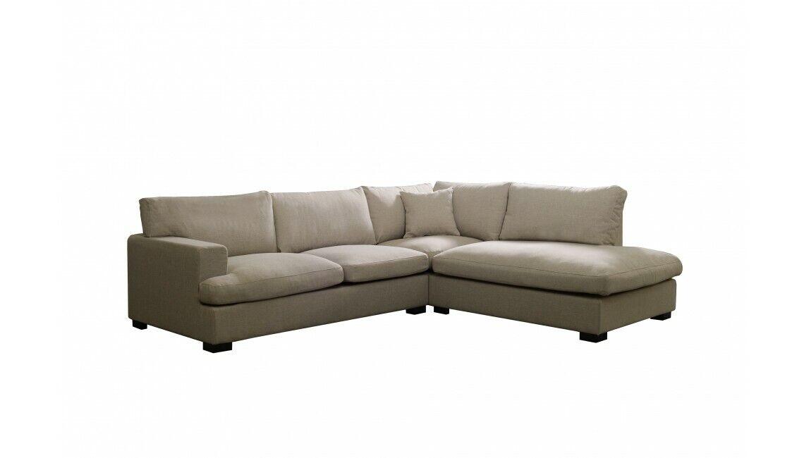 Designer Sofa Ecksofa Stoffsofa System Sofa Textil Samt Eckcouch Couch