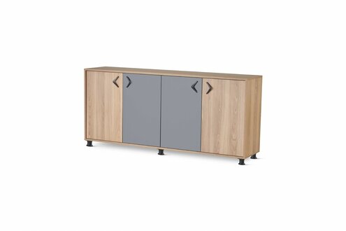 Robustes Arbeitszimmer Sideboard Designer Aktenschrank Luxuriöse Kommode